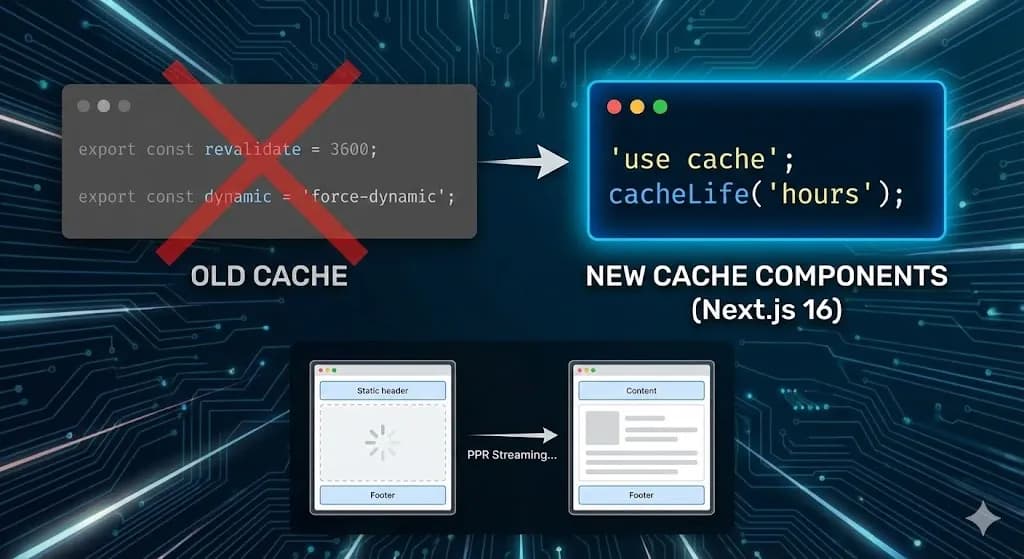 Next.js 16で追加されたCache Components (use cache) への移行と実践ガイド